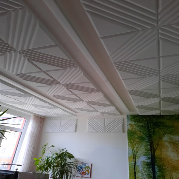 Plattenabsorber STRUKTUR aus Basotect® – Designstarke Akustiklösung für Decken und Wände